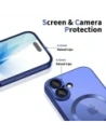 Etui Tech-Protect Flexair Magflex Magsafe iPhone 17 Shiny Mist Blue