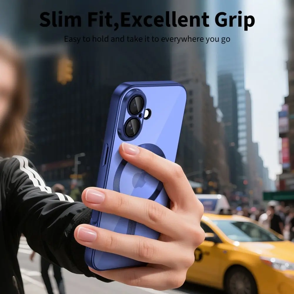 Etui Tech-Protect Flexair Magflex Magsafe iPhone 17 Shiny Mist Blue