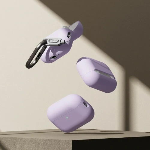Etui Ringke Silicone Apple AirPods Pro 3 Light Purple