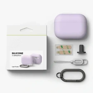 Etui Ringke Silicone Apple AirPods Pro 3 Light Purple