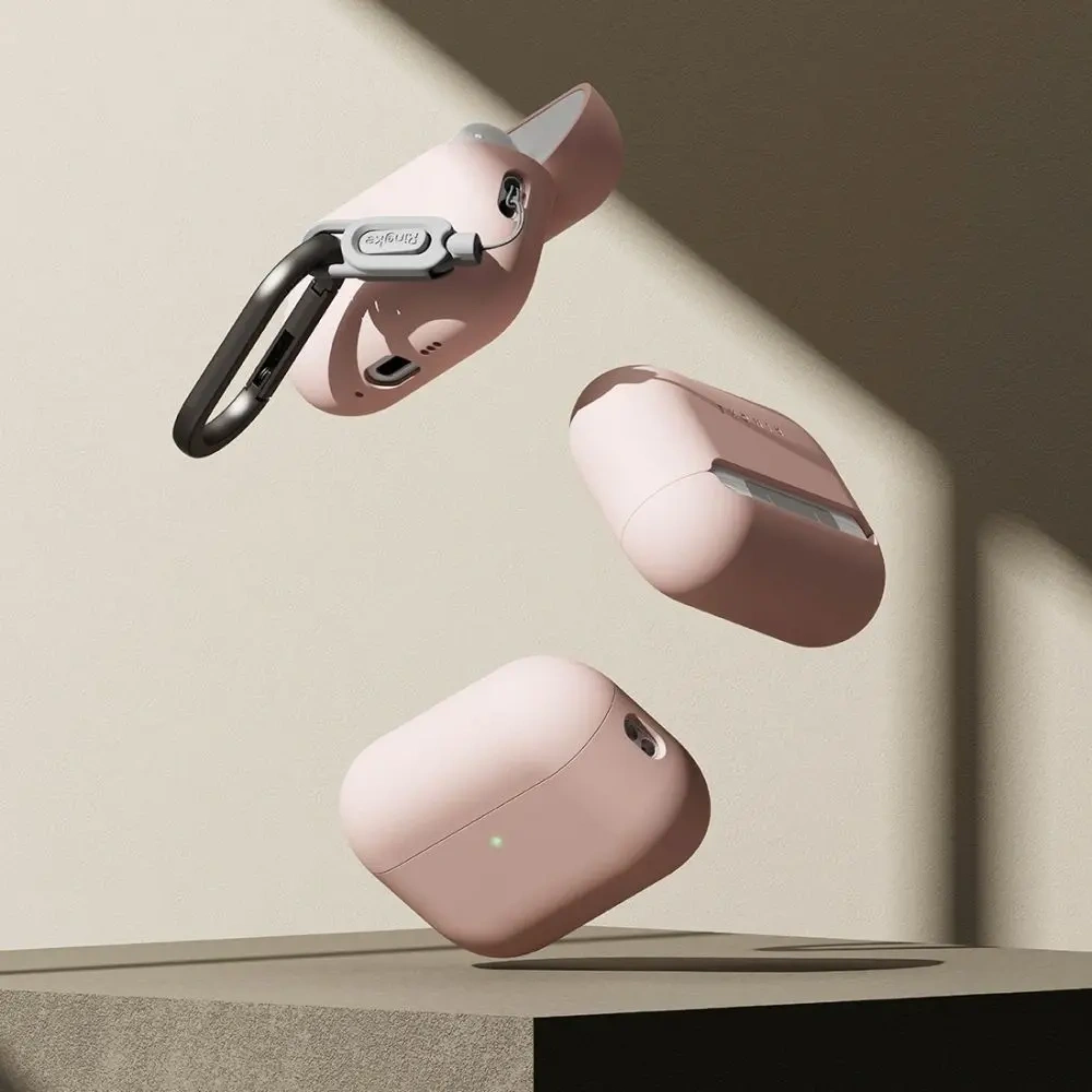Etui Ringke Silicone Apple AirPods Pro 3 Pink Sand