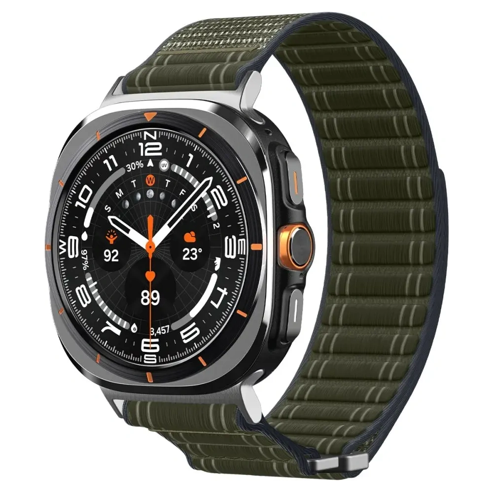 Pasek Spigen WBF0 Band Samsung Galaxy Watch Ultra 2024 / 2025 (47 Mm) Green Pasek Spigen WBF0 Band Samsung Galaxy Watch Ultra 2024 / 2025 (47 Mm) Green