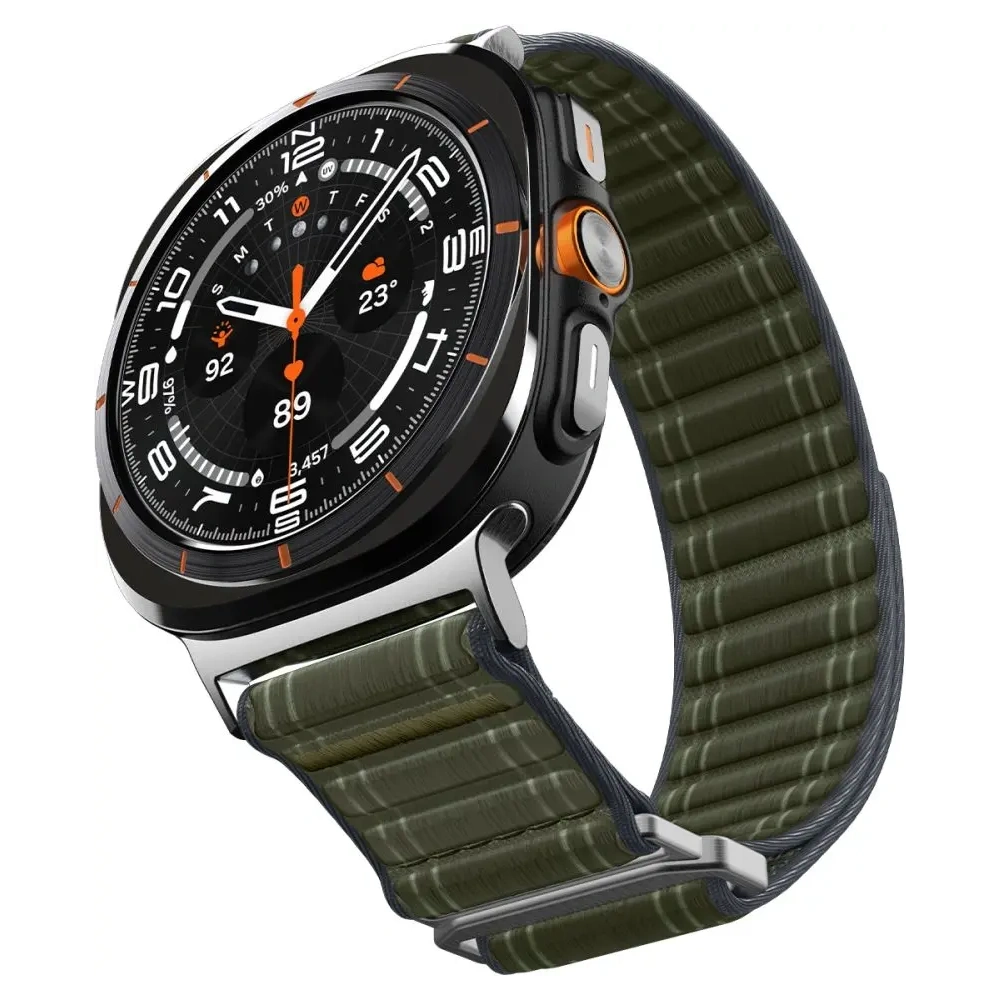 Pasek Spigen WBF0 Band Samsung Galaxy Watch Ultra 2024 / 2025 (47 Mm) Green Pasek Spigen WBF0 Band Samsung Galaxy Watch Ultra 2024 / 2025 (47 Mm) Green