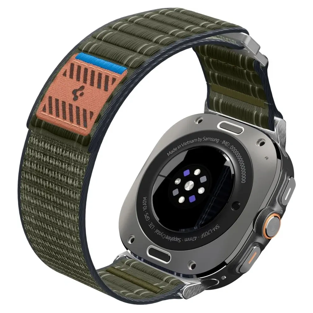 Pasek Spigen WBF0 Band Samsung Galaxy Watch Ultra 2024 / 2025 (47 Mm) Green Pasek Spigen WBF0 Band Samsung Galaxy Watch Ultra 2024 / 2025 (47 Mm) Green