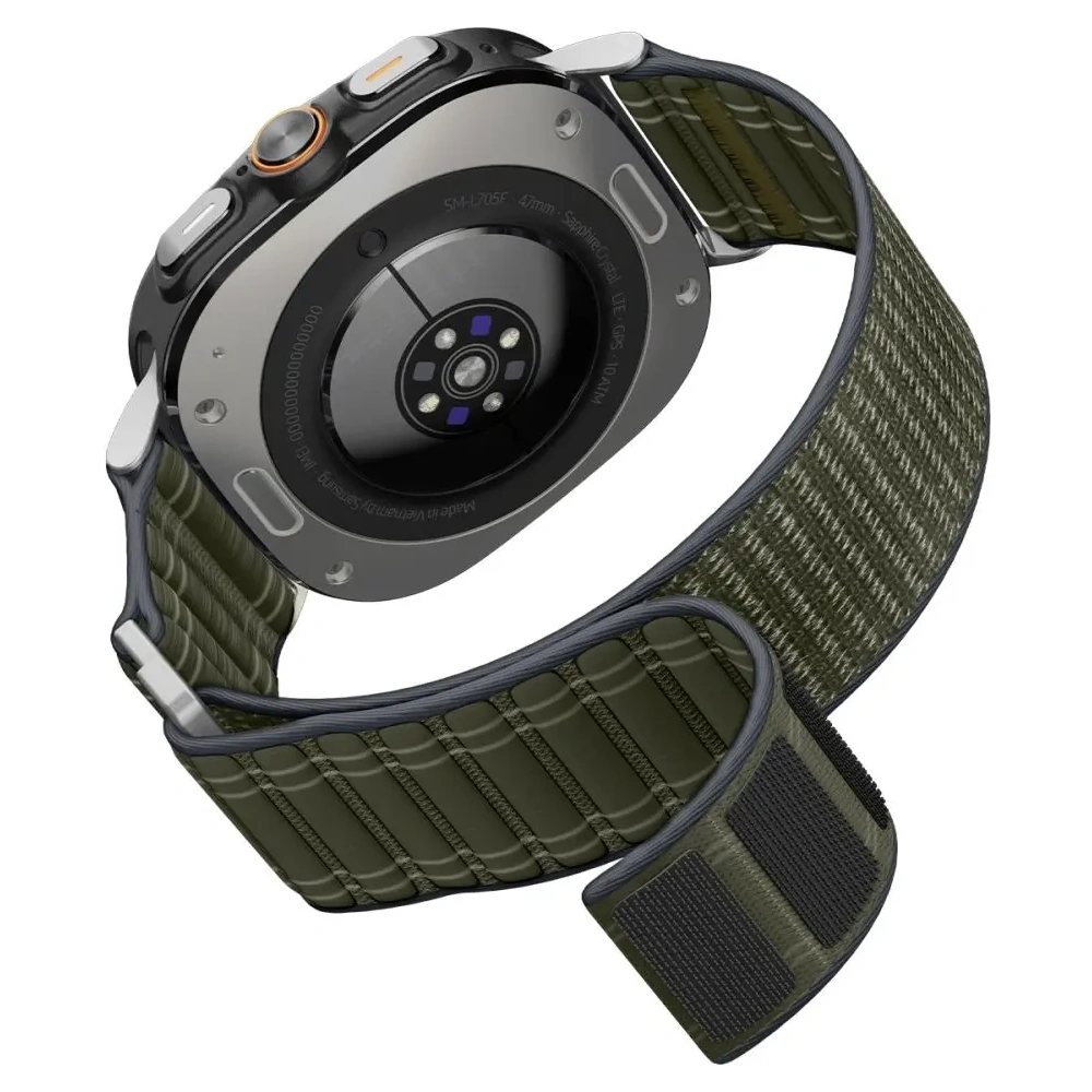 Pasek Spigen WBF0 Band Samsung Galaxy Watch Ultra 2024 / 2025 (47 Mm) Green Pasek Spigen WBF0 Band Samsung Galaxy Watch Ultra 2024 / 2025 (47 Mm) Green