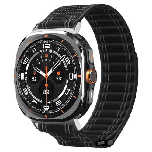 Pasek Spigen WBF0 Band Samsung Galaxy Watch Ultra 2024 / 2025 (47 Mm) Black