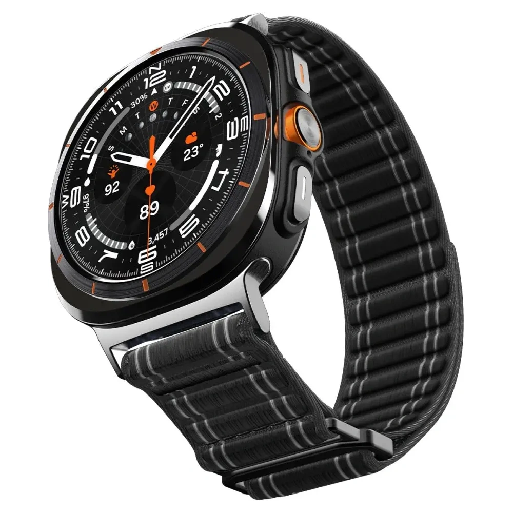 Pasek Spigen WBF0 Band Samsung Galaxy Watch Ultra 2024 / 2025 (47 Mm) Black Pasek Spigen WBF0 Band Samsung Galaxy Watch Ultra 2024 / 2025 (47 Mm) Black