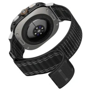 Pasek Spigen WBF0 Band Samsung Galaxy Watch Ultra 2024 / 2025 (47 Mm) Black