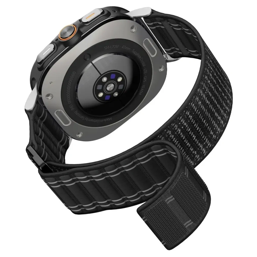 Pasek Spigen WBF0 Band Samsung Galaxy Watch Ultra 2024 / 2025 (47 Mm) Black Pasek Spigen WBF0 Band Samsung Galaxy Watch Ultra 2024 / 2025 (47 Mm) Black