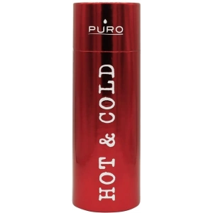 Hurtownia GSM - Termo láhev z nerezové oceli Puro Hot&Cold 500ml (Metalická červená) - PUR185RED - {ean13} - Hurt