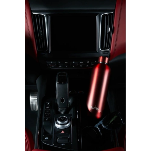 Butelka termiczna ze stali nierdzewnej Puro Hot&Cold 500ml (Metallic Red)