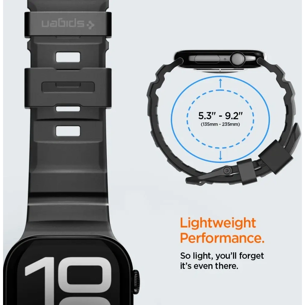 Pasek Spigen WBS2 Band Apple Watch 8 / 9 / 10 / 11 / Se / Ultra (44 / 45 / 46 / 49 Mm) Black Pasek Spigen WBS2 Band Apple Watch 8 / 9 / 10 / 11 / Se / Ultra (44 / 45 / 46 / 49 Mm) Black