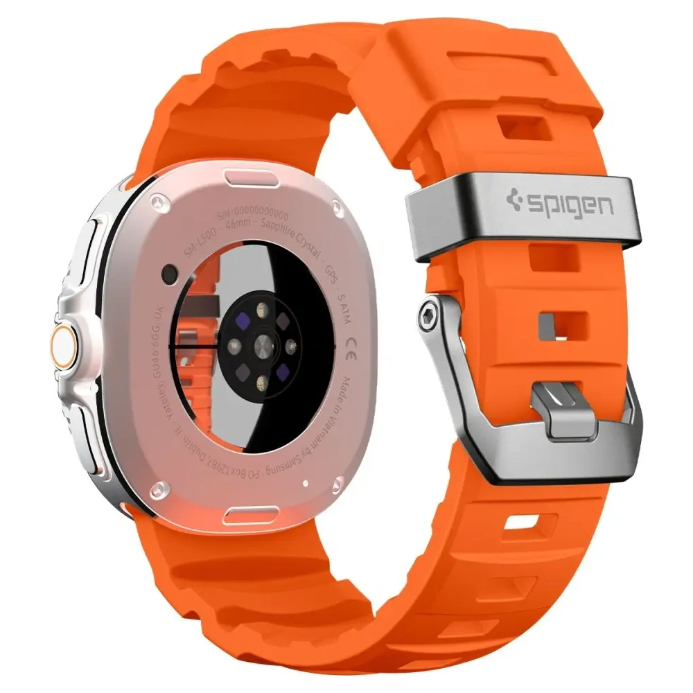 Pasek Spigen WBS2 Band Samsung Galaxy Watch 8 / Classic (40 / 44 / 46 Mm) Orange Pasek Spigen WBS2 Band Samsung Galaxy Watch 8 / Classic (40 / 44 / 46 Mm) Orange
