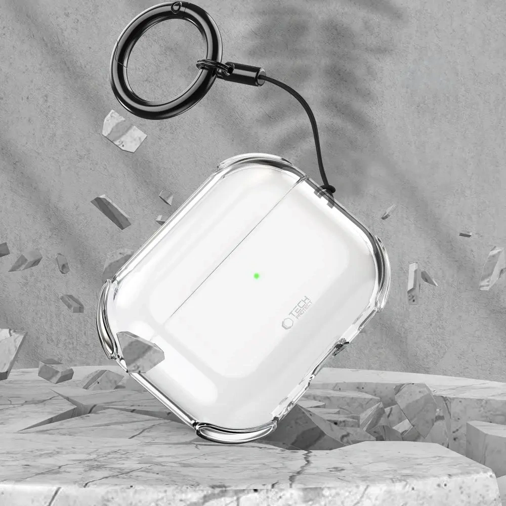 Etui Tech-Protect Flexair Bounce Apple AirPods Pro 3 Clear Etui Tech-Protect Flexair Bounce Apple AirPods Pro 3 Clear