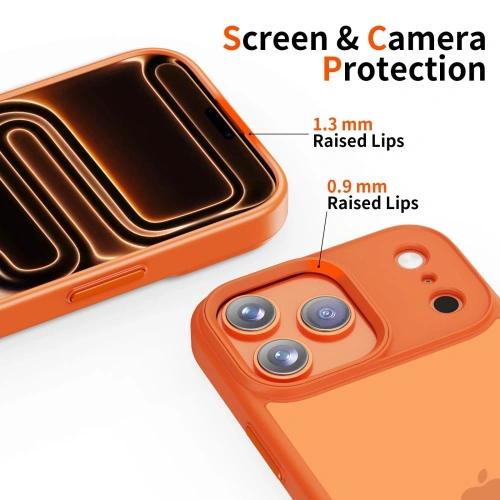 Etui Tech-Protect Flexair Magmat iPhone 17 Pro Matte Cosmic Orange