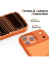 Etui Tech-Protect Flexair Magmat iPhone 17 Pro Matte Cosmic Orange