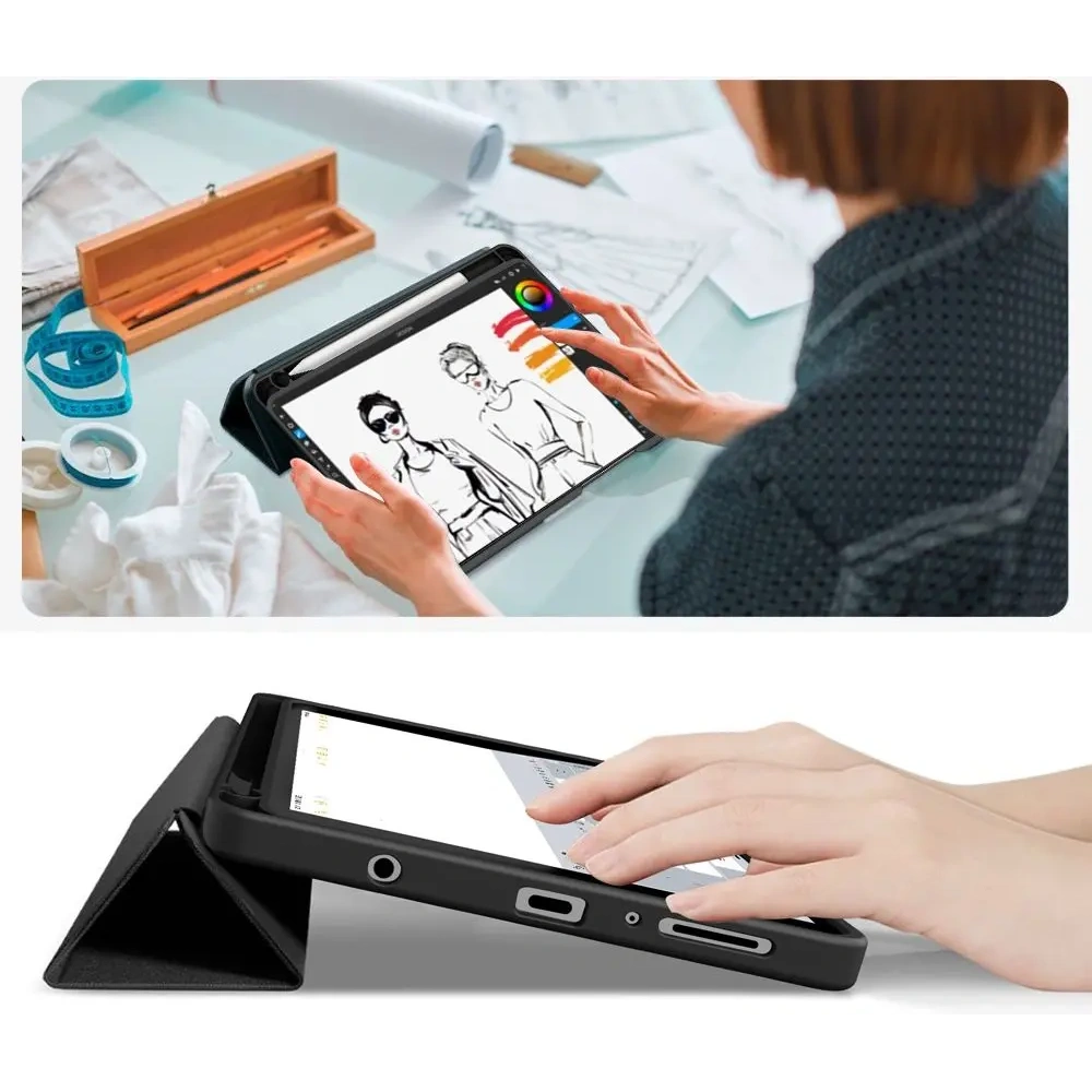 Etui Tech-Protect Flexair Sc Pen Galaxy Tab A9 / A11 8.7 X110 / X115 / X133 / X135 Black Etui Tech-Protect Flexair Sc Pen Galaxy Tab A9 / A11 8.7 X110 / X115 / X133 / X135 Black