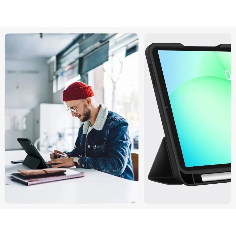 Etui Tech-Protect Flexair Sc Pen Galaxy Tab A9+ / A11+ Plus 11.0 X210 / X215 / X216 / X230 / X235 / X236 Black Etui Tech-Protect Flexair Sc Pen Galaxy Tab A9+ / A11+ Plus 11.0 X210 / X215 / X216 / X230 / X235 / X236 Black