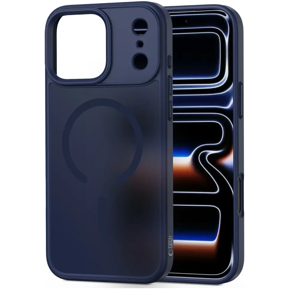 Etui Tech-Protect Flexair Magmat Magsafe iPhone 17 Pro Matte Deep Blue
