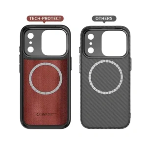 Etui Tech-Protect Flexair Kevlar Aramid Magsafe iPhone 17 Pro Max Black