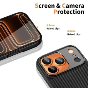 Etui Tech-Protect Flexair Kevlar Aramid Magsafe iPhone 17 Pro Max Black