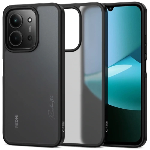 Etui Tech-Protect Flexair Magmat Xiaomi Redmi 15c (173 Mm) / Poco C85 (173 Mm) Matte Black