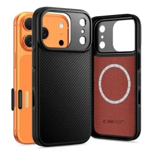 Etui Tech-Protect Flexair Kevlar Aramid Magsafe iPhone 17 Pro Black