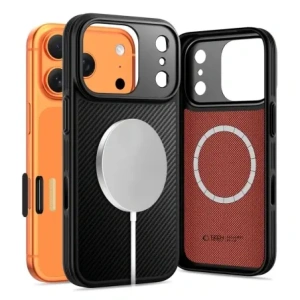 Etui Tech-Protect Flexair Kevlar Aramid Magsafe iPhone 17 Pro Black