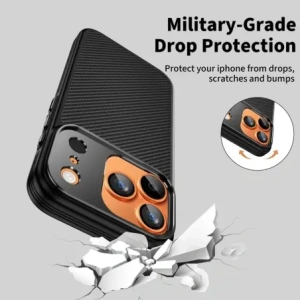 Etui Tech-Protect Flexair Kevlar Aramid Magsafe iPhone 17 Pro Black