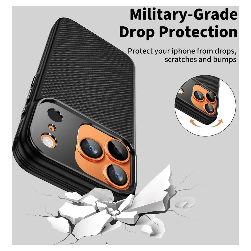 Etui Tech-Protect Flexair Kevlar Aramid Magsafe iPhone 17 Pro Black