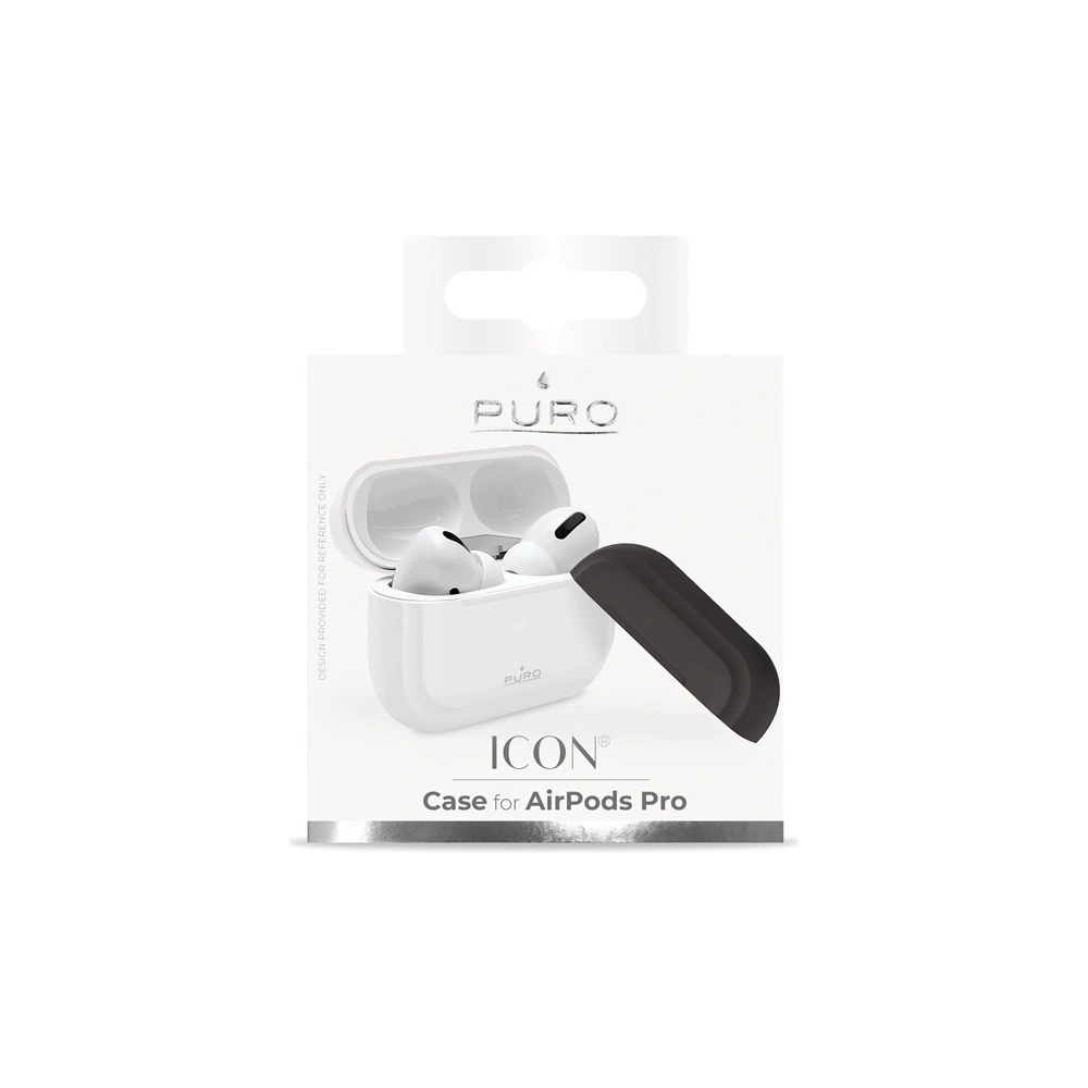 Wholesale PURO ICON Case Apple AirPods Pro (White + White Cap + Dark Grey Cap) - PUR189WHT - {ean13} - Hurt