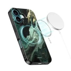 Etui Tech-Protect Flexair Lamano Magsafe iPhone 16 Verde Aura