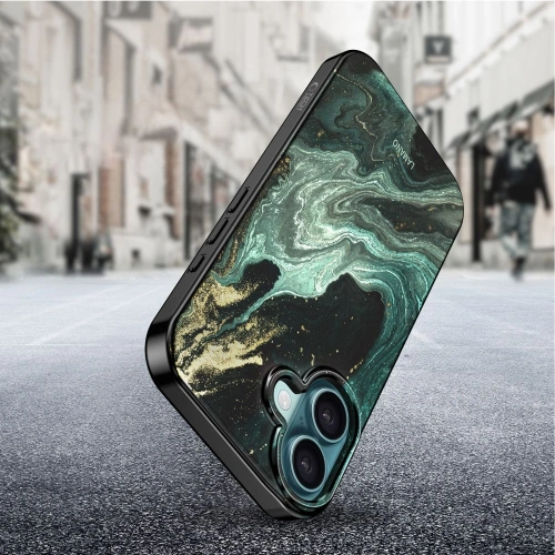 Etui Tech-Protect Flexair Lamano Magsafe iPhone 16 Verde Aura