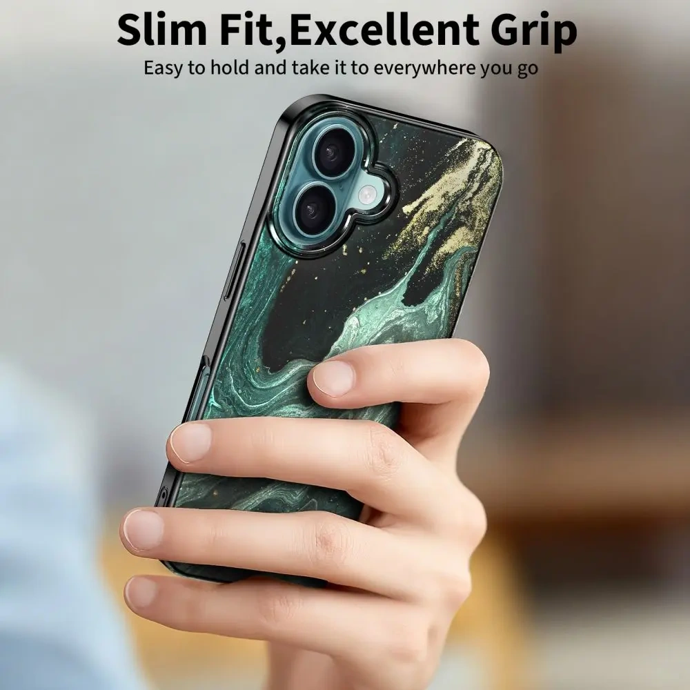 Etui Tech-Protect Flexair Lamano Magsafe iPhone 16 Verde Aura