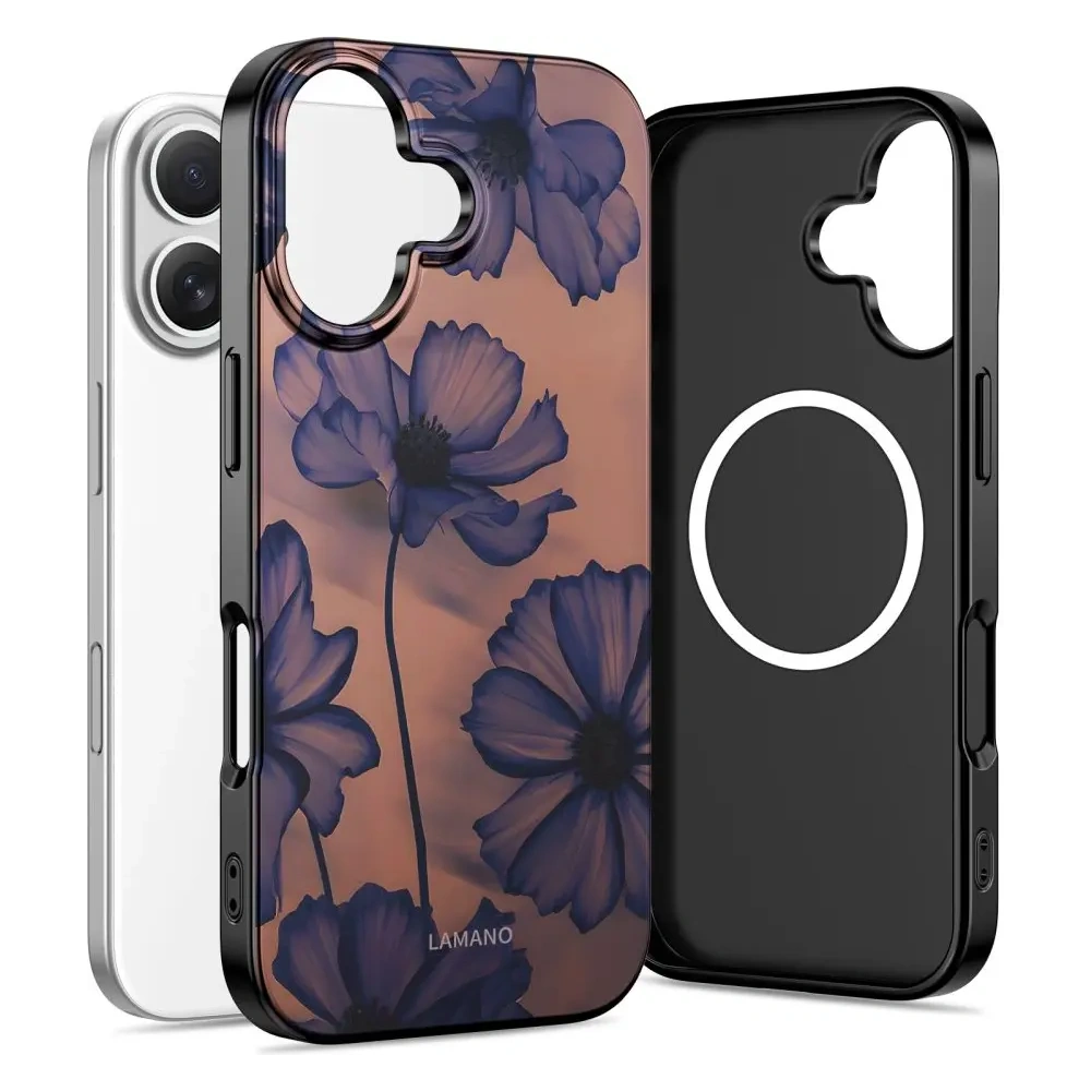 Etui Tech-Protect Flexair Lamano Magsafe iPhone 17 Velvet Night