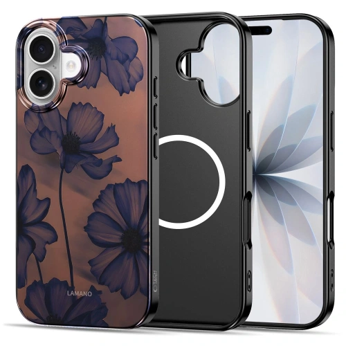 Etui Tech-Protect Flexair Lamano Magsafe iPhone 17 Velvet Night