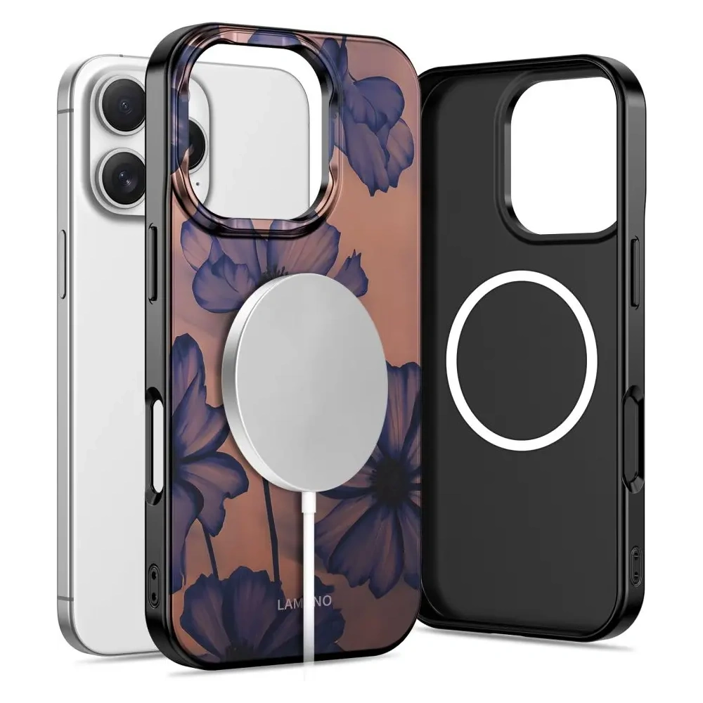 Etui Tech-Protect Flexair Lamano Magsafe iPhone 16 Pro Velvet Night