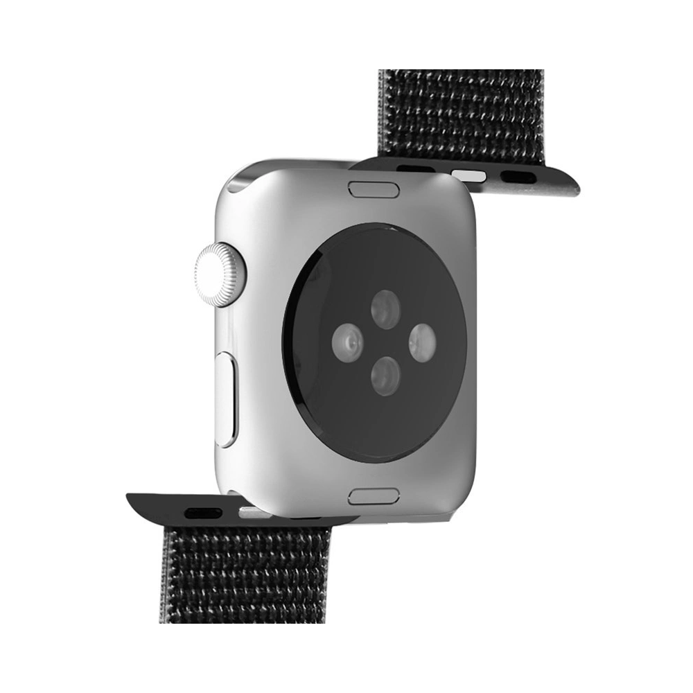Wholesale Nylon strap PURO Band Apple Watch 4/5/6/7/SE/8/9/10 40/41/42mm (Black) - PUR191BLK - {ean13} - Hurt