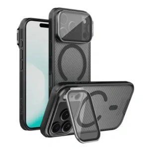 Etui Nillkin Camshield Pro z osłoną aparatup Magnetic Case iPhone 17 Pro Black / Czarny