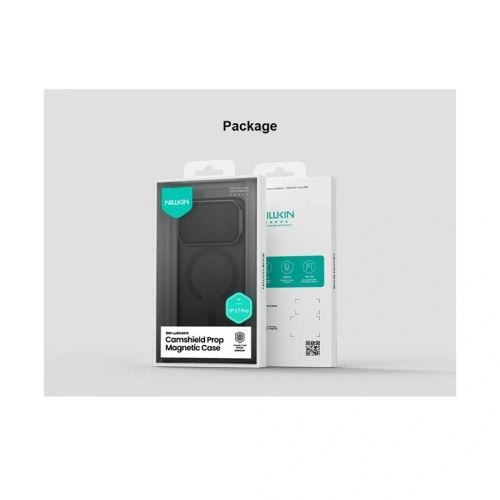 Etui Nillkin Camshield Pro z osłoną aparatup Magnetic Case iPhone 17 Pro Black / Czarny