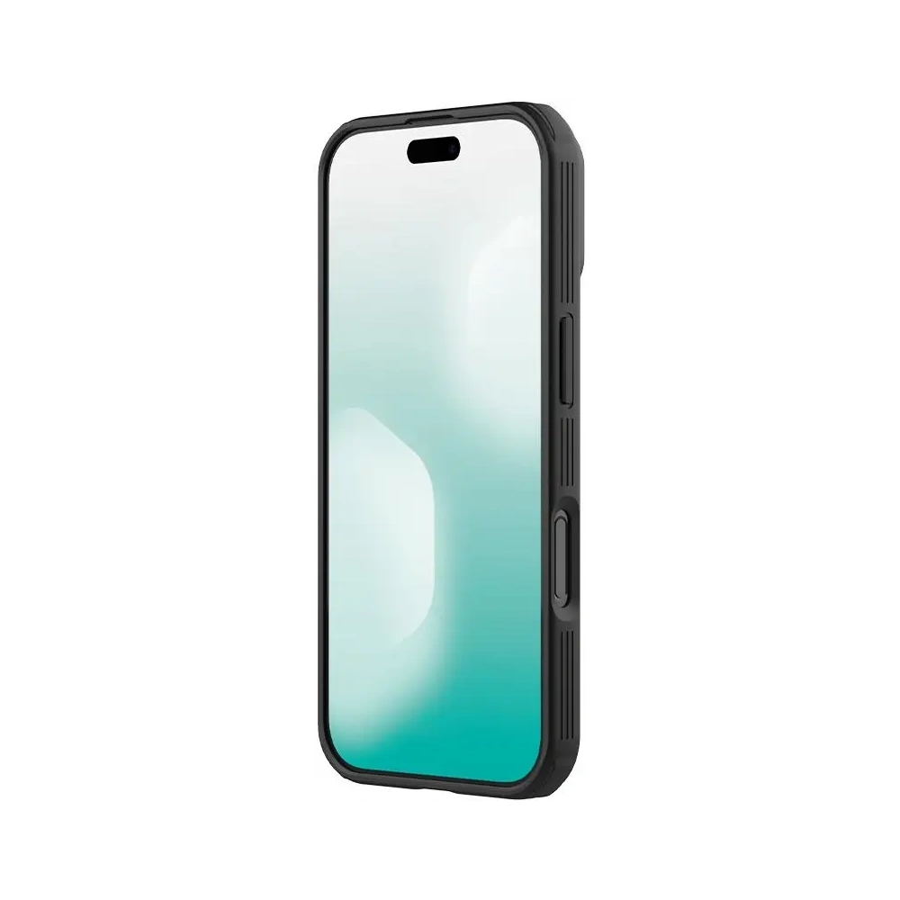 Etui Nillkin Camshield Pro z osłoną aparatu iPhone 17 Transparent Black / Przezroczysty Czarny
