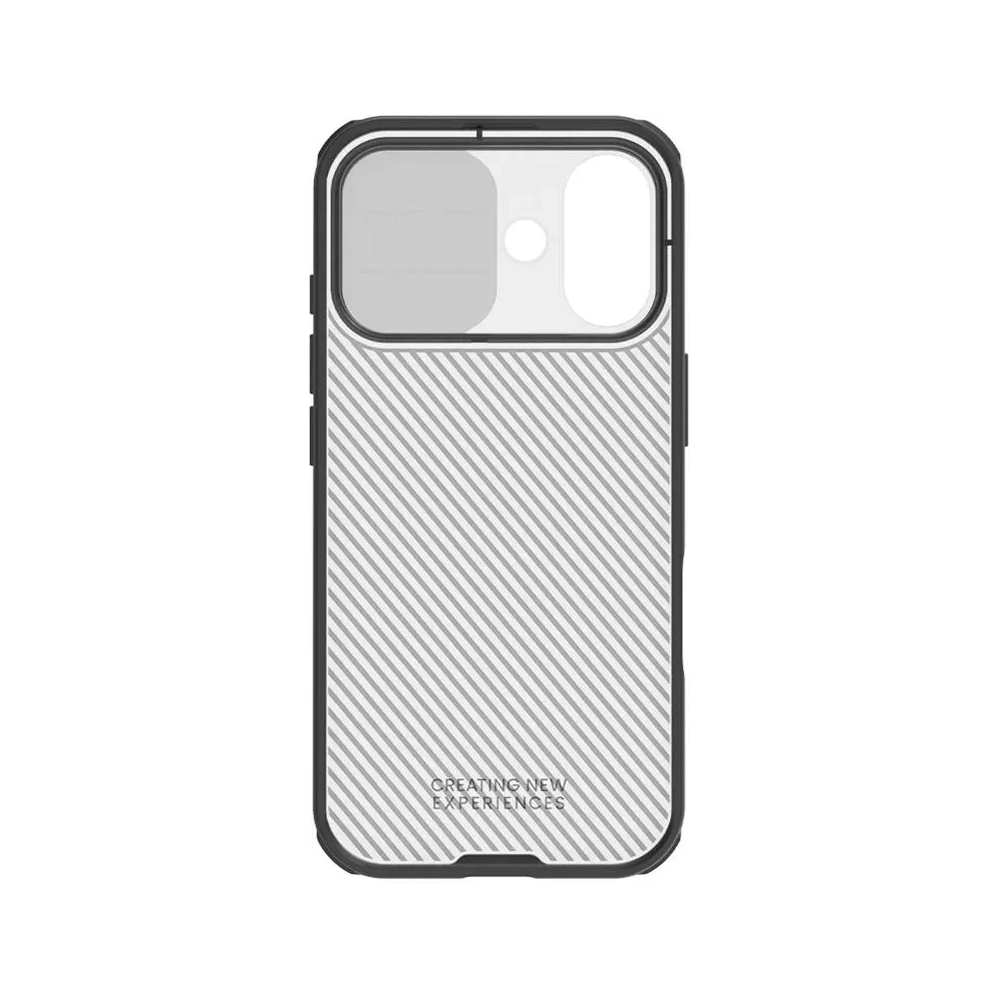 Etui Nillkin Camshield Pro z osłoną aparatu iPhone 17 Transparent Black / Przezroczysty Czarny