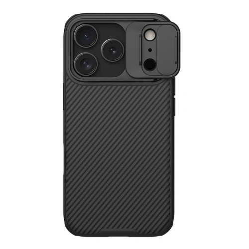 Etui Nillkin Camshield Pro z osłoną aparatu iPhone 17 Pro Black / Czarny