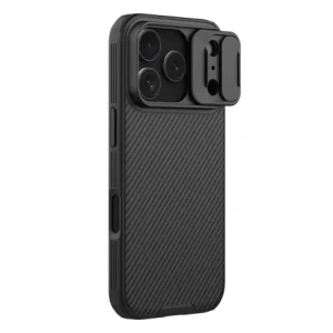 Etui Nillkin Camshield Pro z osłoną aparatu iPhone 17 Pro Black / Czarny