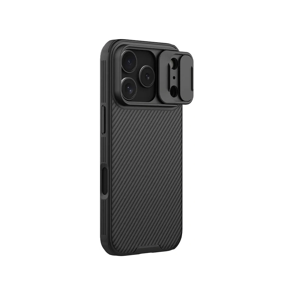 Etui Nillkin Camshield Pro z osłoną aparatu iPhone 17 Pro Black / Czarny
