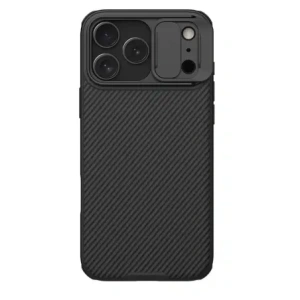 Etui Nillkin Camshield Pro z osłoną aparatu iPhone 17 Pro Max Black / Czarny