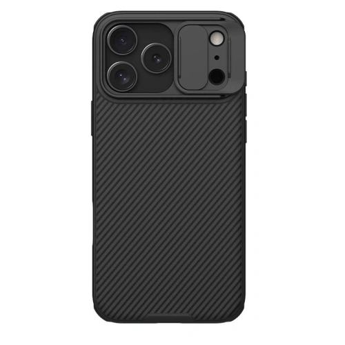 Etui Nillkin Camshield Pro z osłoną aparatu iPhone 17 Pro Max Black / Czarny