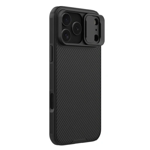 Etui Nillkin Camshield Pro z osłoną aparatu iPhone 17 Pro Max Black / Czarny