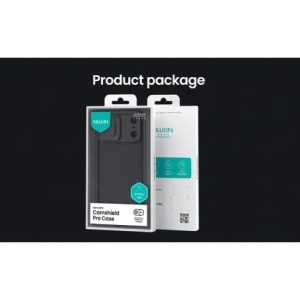 Etui Nillkin Camshield Pro z osłoną aparatu iPhone 17 Pro Max Black / Czarny