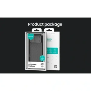 Etui Nillkin Camshield Pro z osłoną aparatu iPhone 17 Pro Max Transparent Black / Przezroczysty Czarny